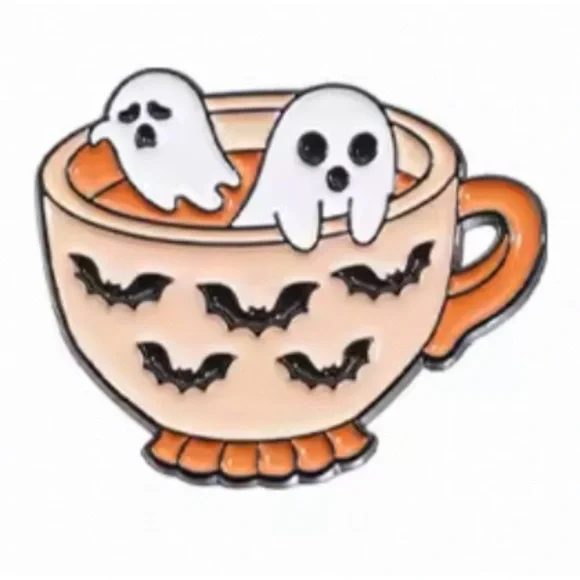 $3 HALLOWEEN PIN/BROOCH. ENAMEL/METAL. NEW. $3 WITH ANY $10 ORDER OR MORE - Picture 4 of 16